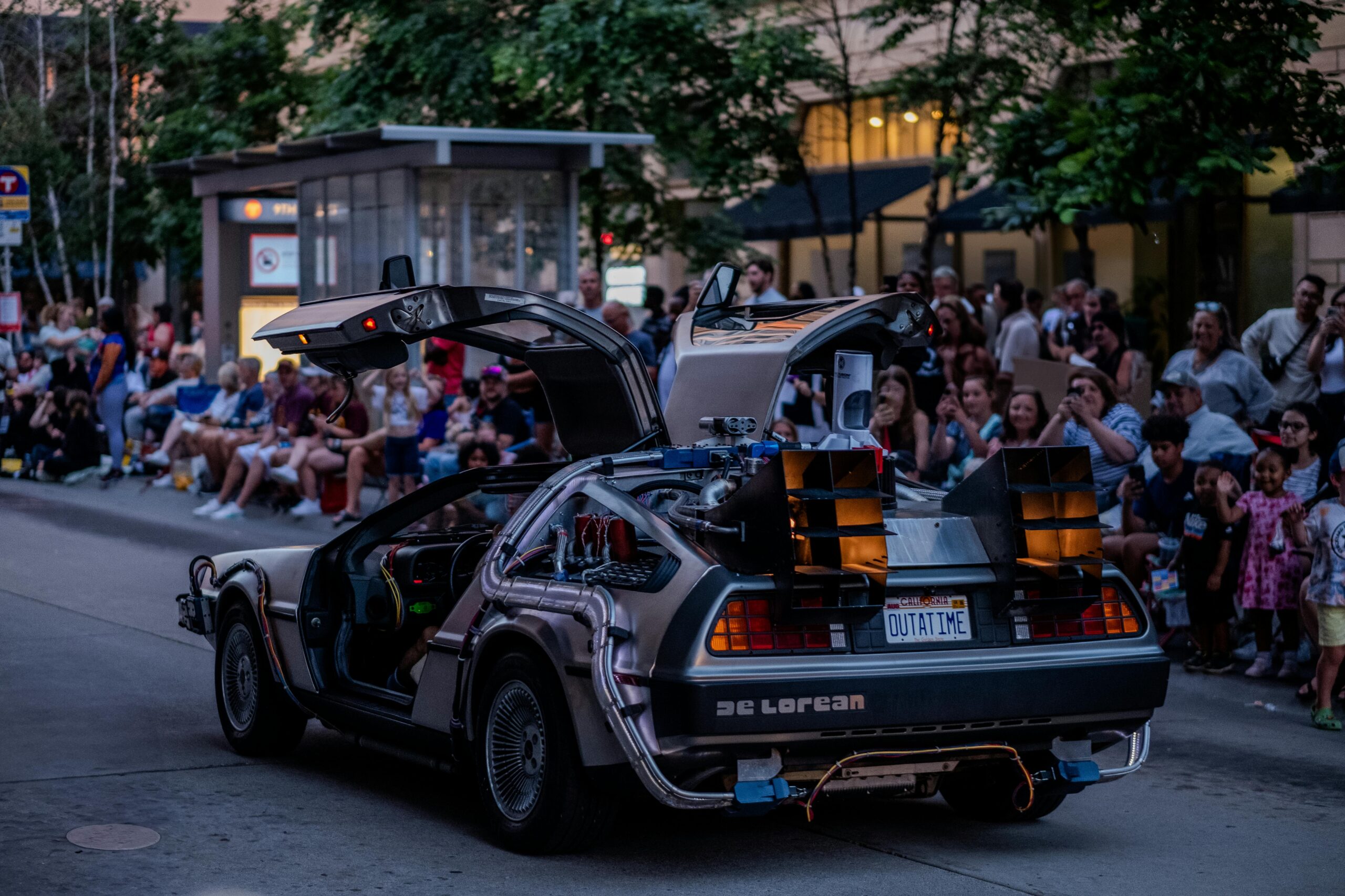 The Futuristic Car from "Back to the Future":